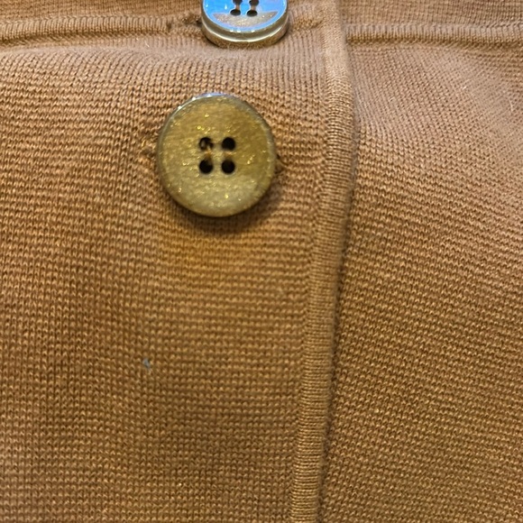 Alfani Brown Sweater Jacket Size Medium - Picture 6 of 6